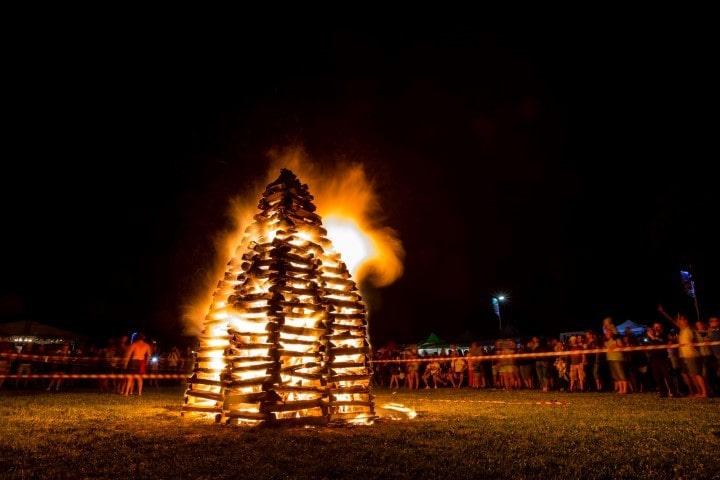 Jánske ohne nad Šíravou 2019